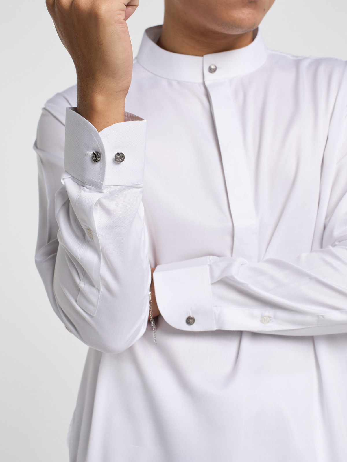 White Slim Kabli Set