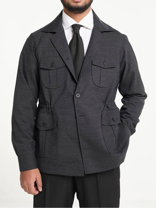 Charcoal Jungle Jacket