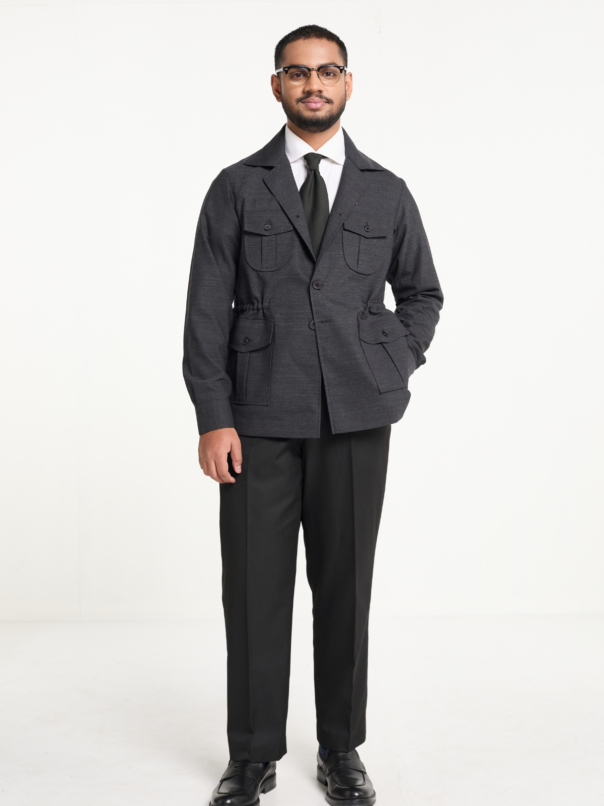 Charcoal Jungle Jacket