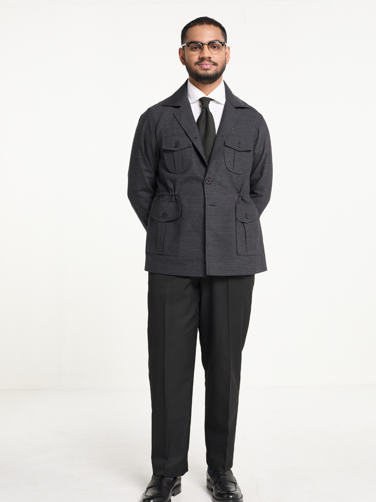 Charcoal Jungle Jacket