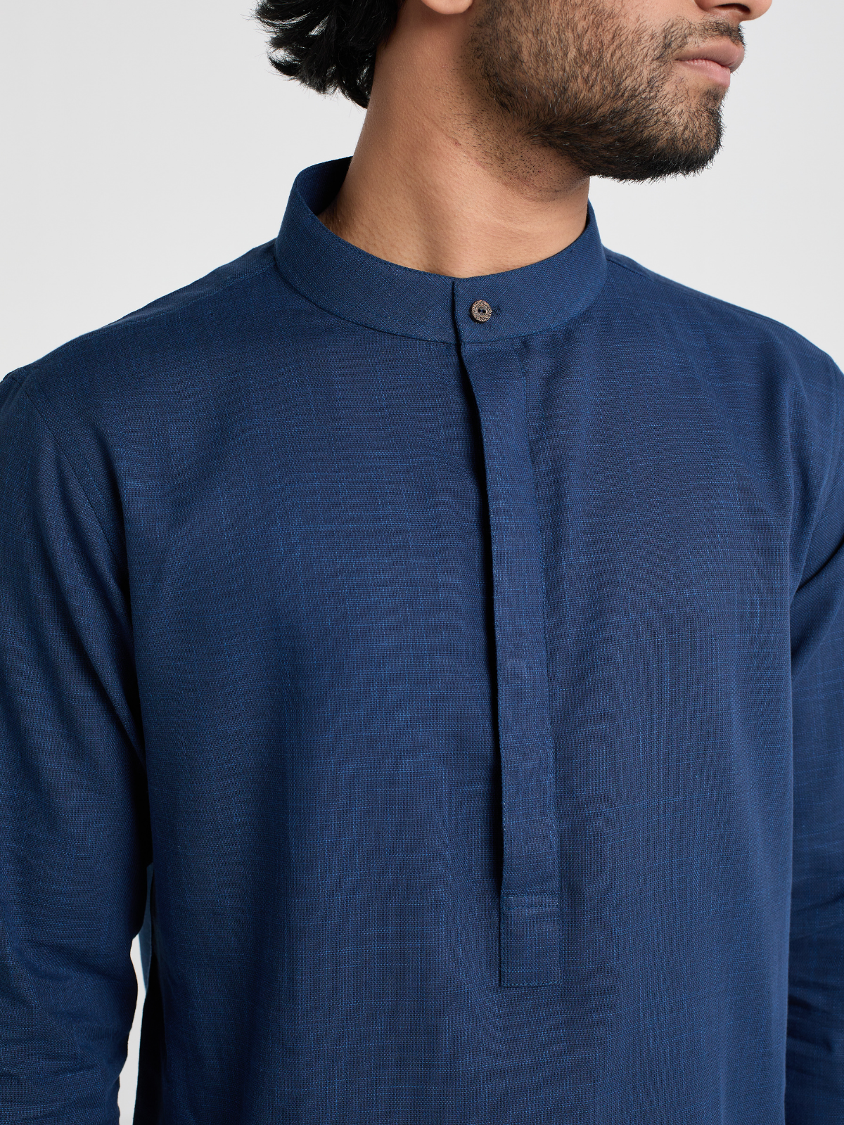 Blue Slim Kabli Suit