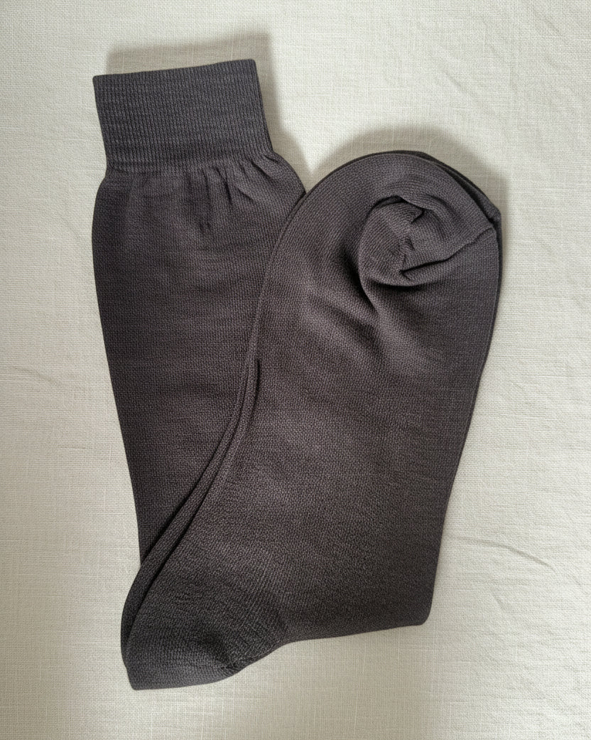Charcoal Essential Dress Socks