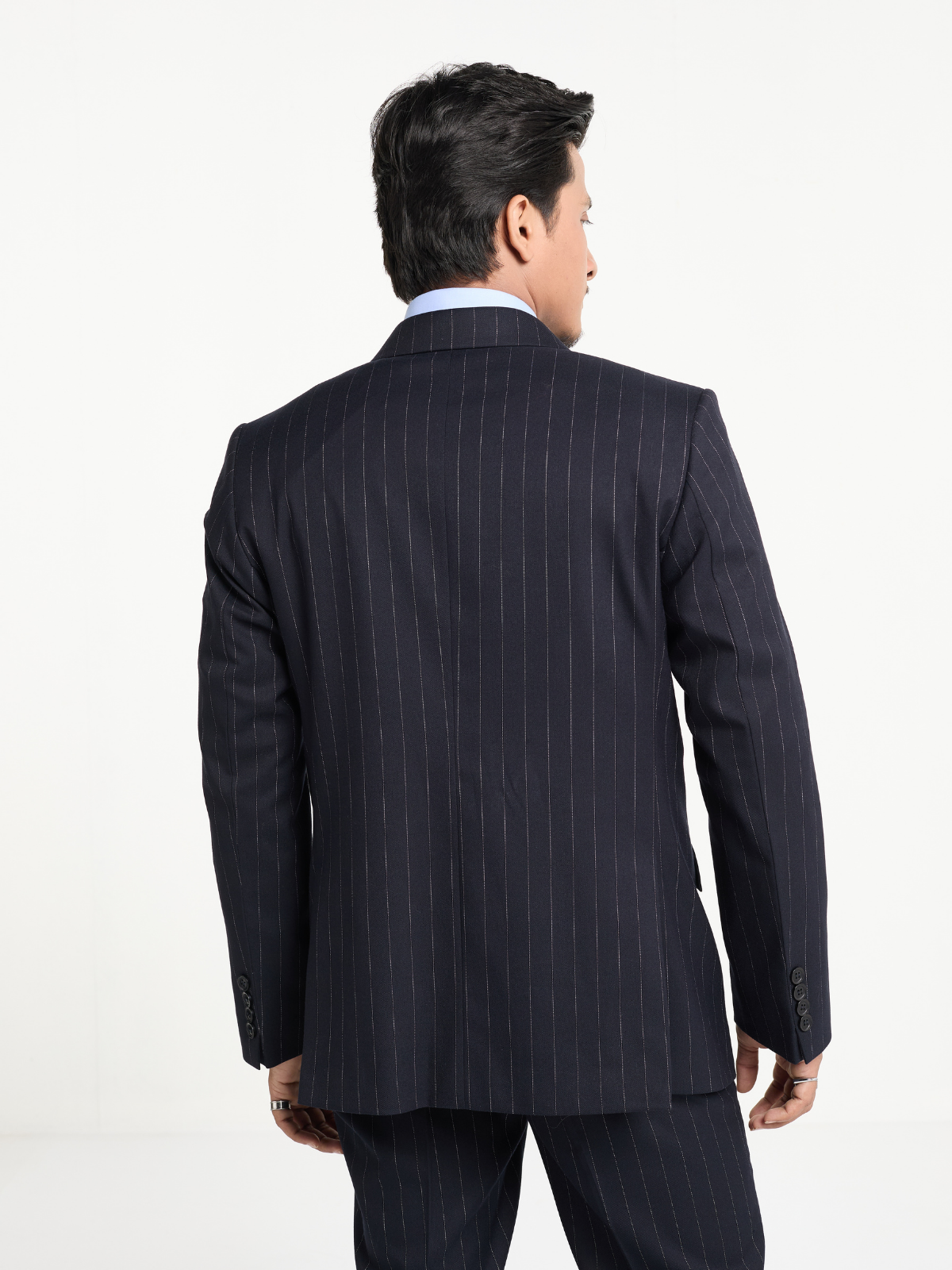 Midnight Pinstripe DB Blazer
