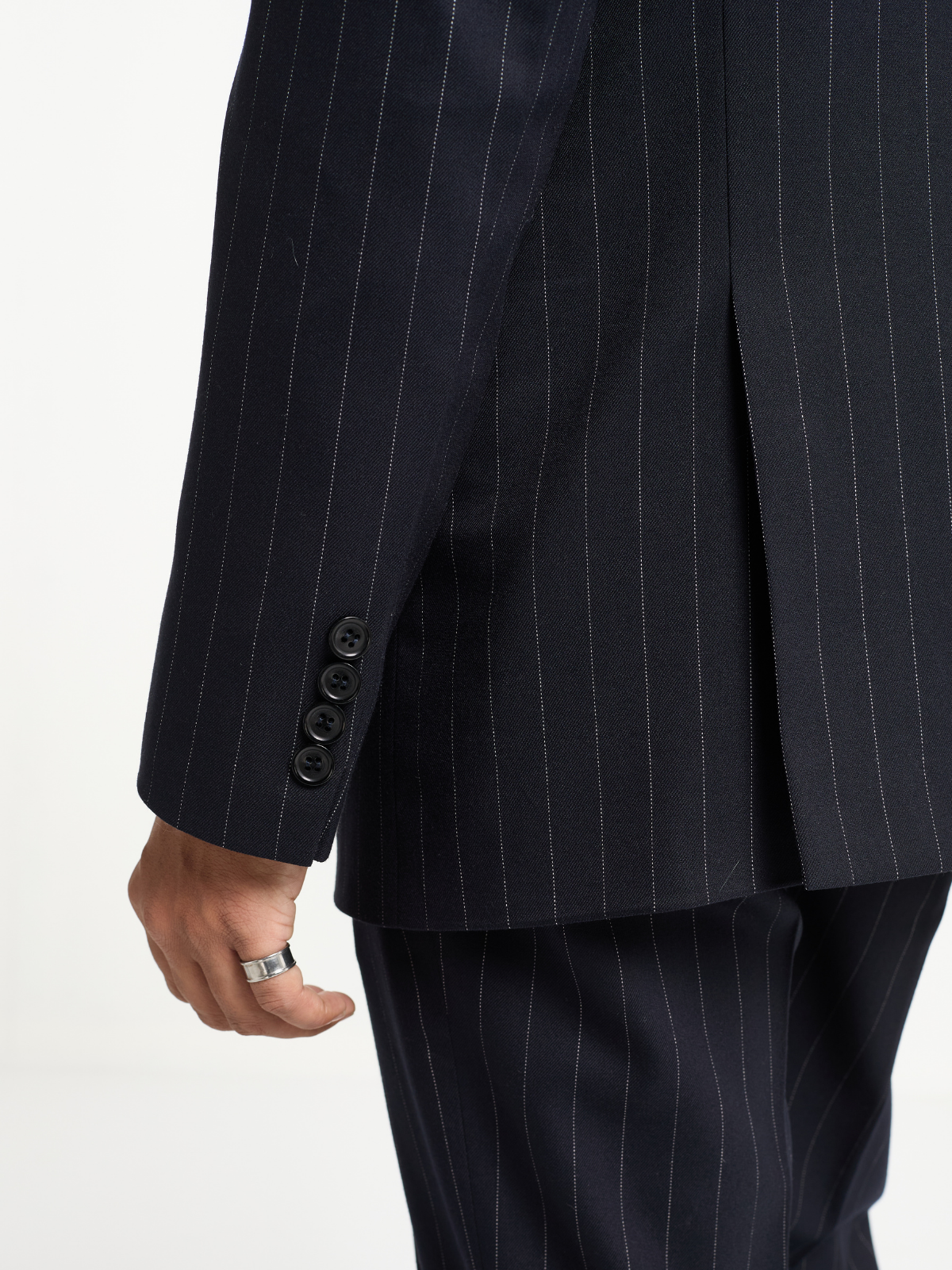 Midnight Pinstripe DB Blazer