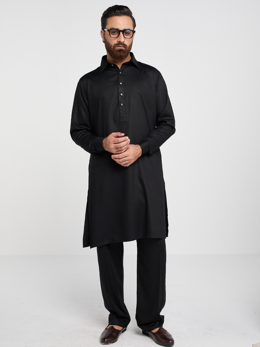 Black Modern Kabli Set