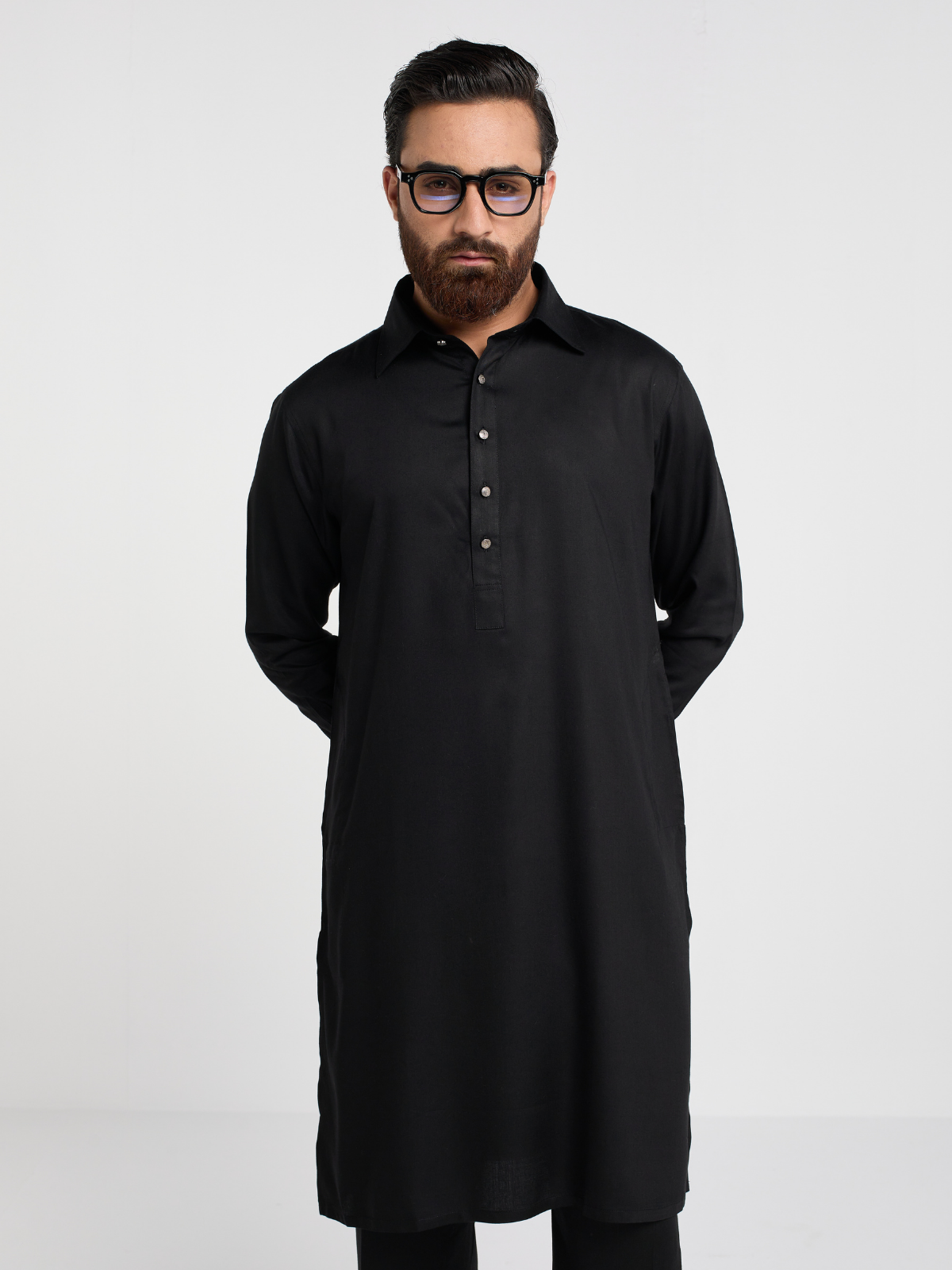 Black Modern Kabli Set