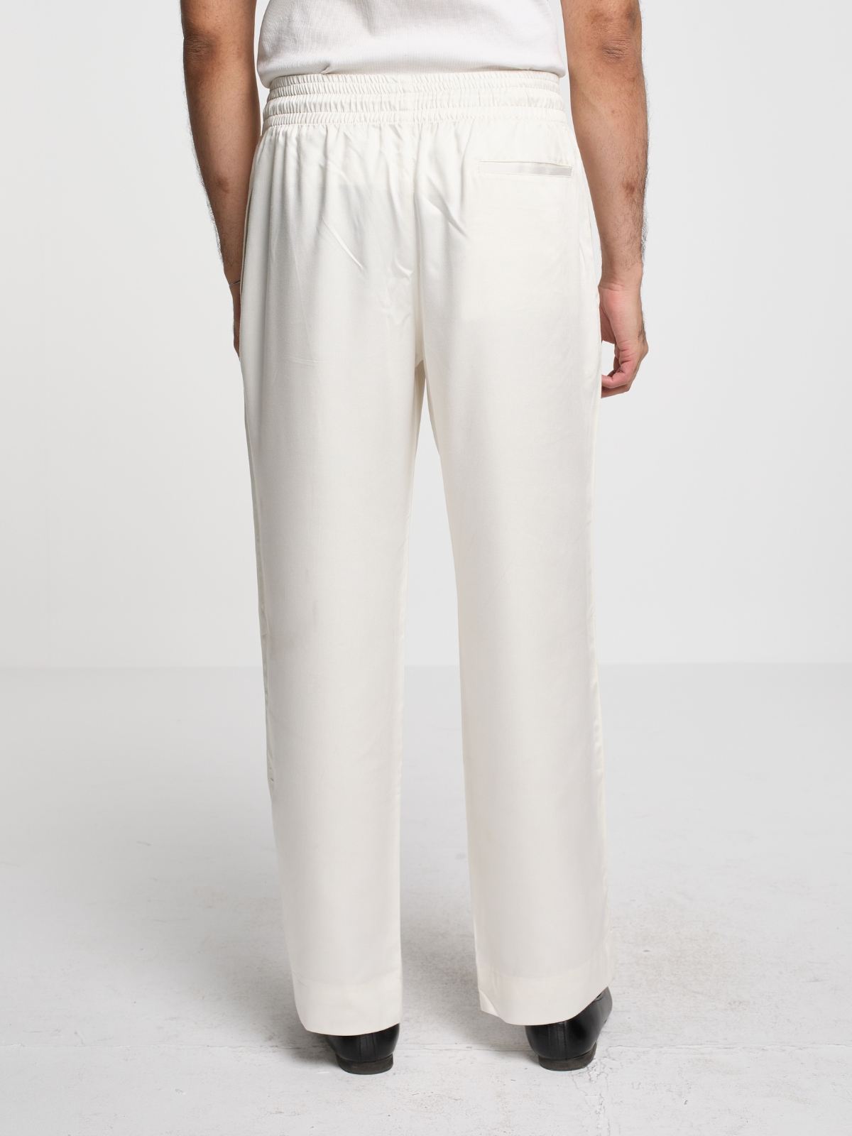 Off-White Straight Cut Pajama