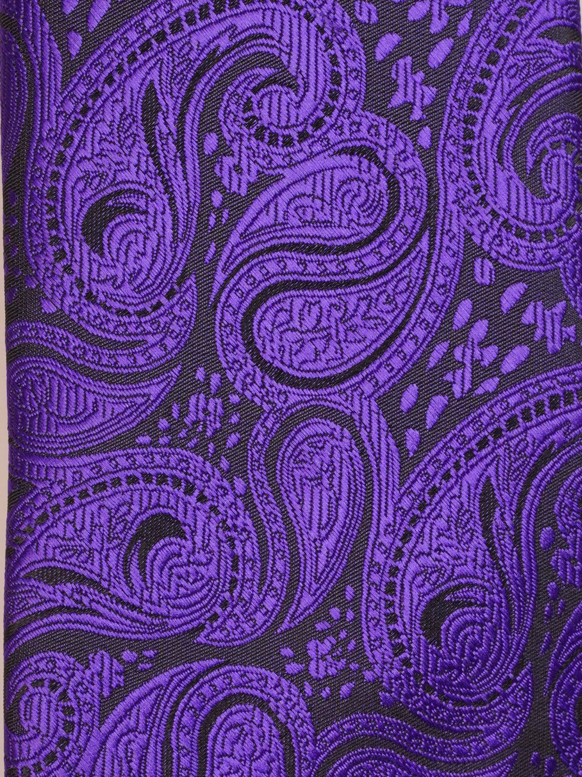 Purple Paisley Tie