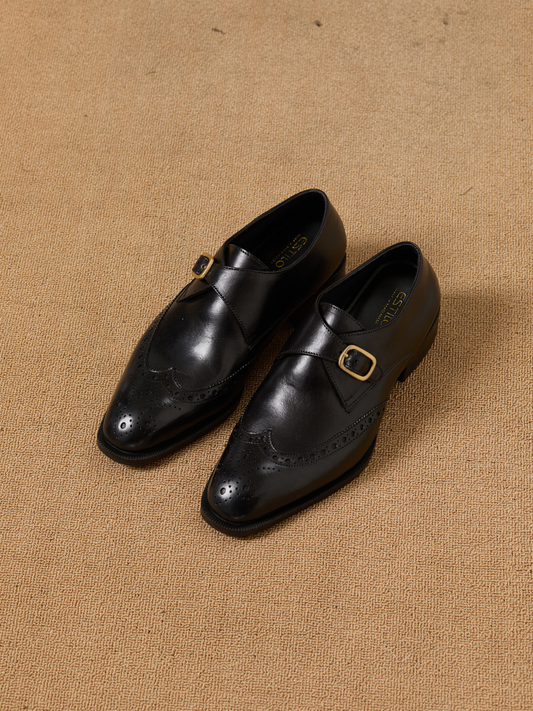 Mayfair Single Monk : Black