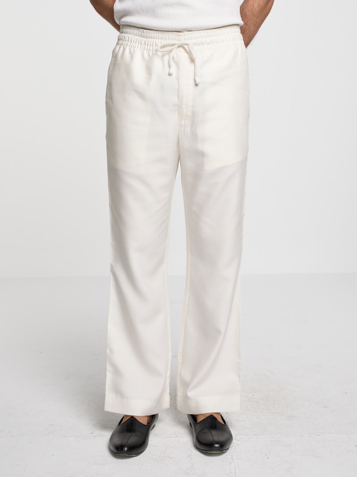 Off-White Boot Cut Pajama