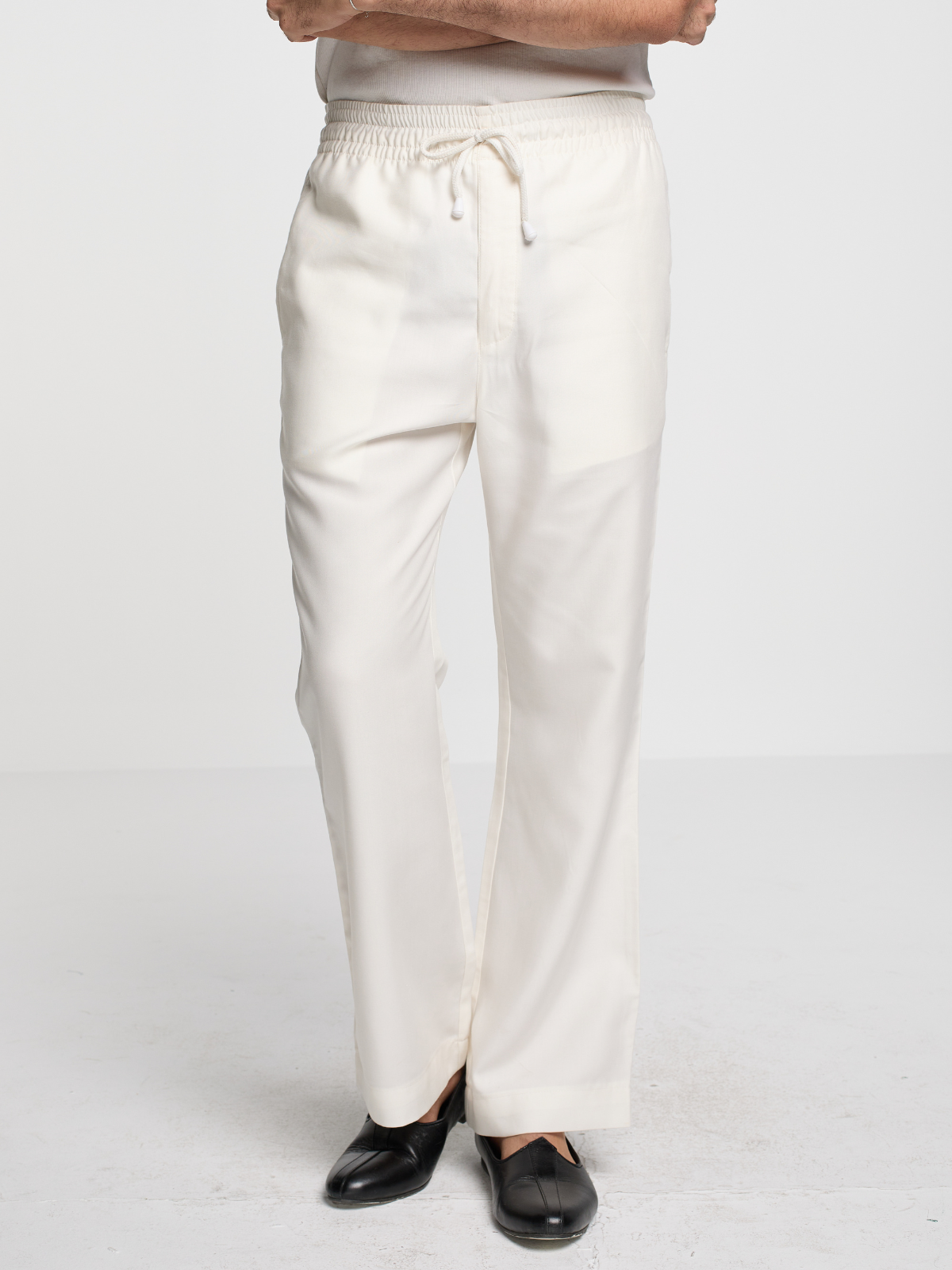 Off-White Boot Cut Pajama