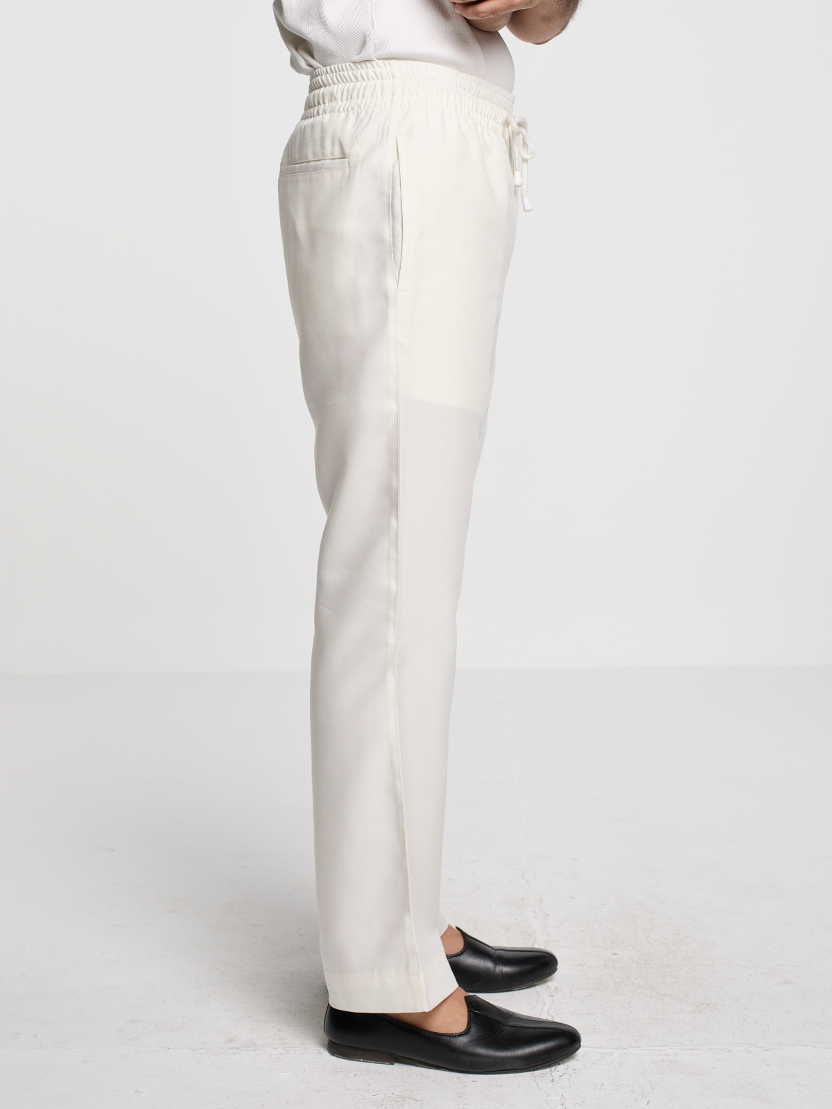 Off-White Boot Cut Pajama