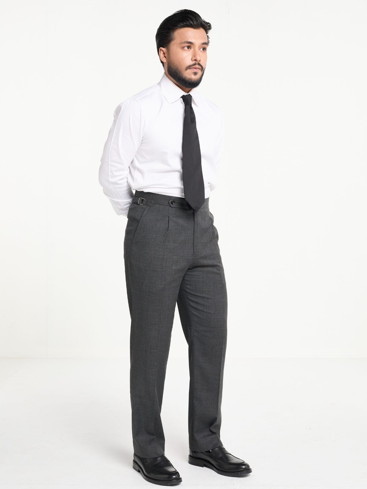 Charcoal Formal Trouser