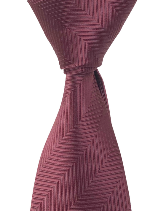 Maroon Self Print Tie