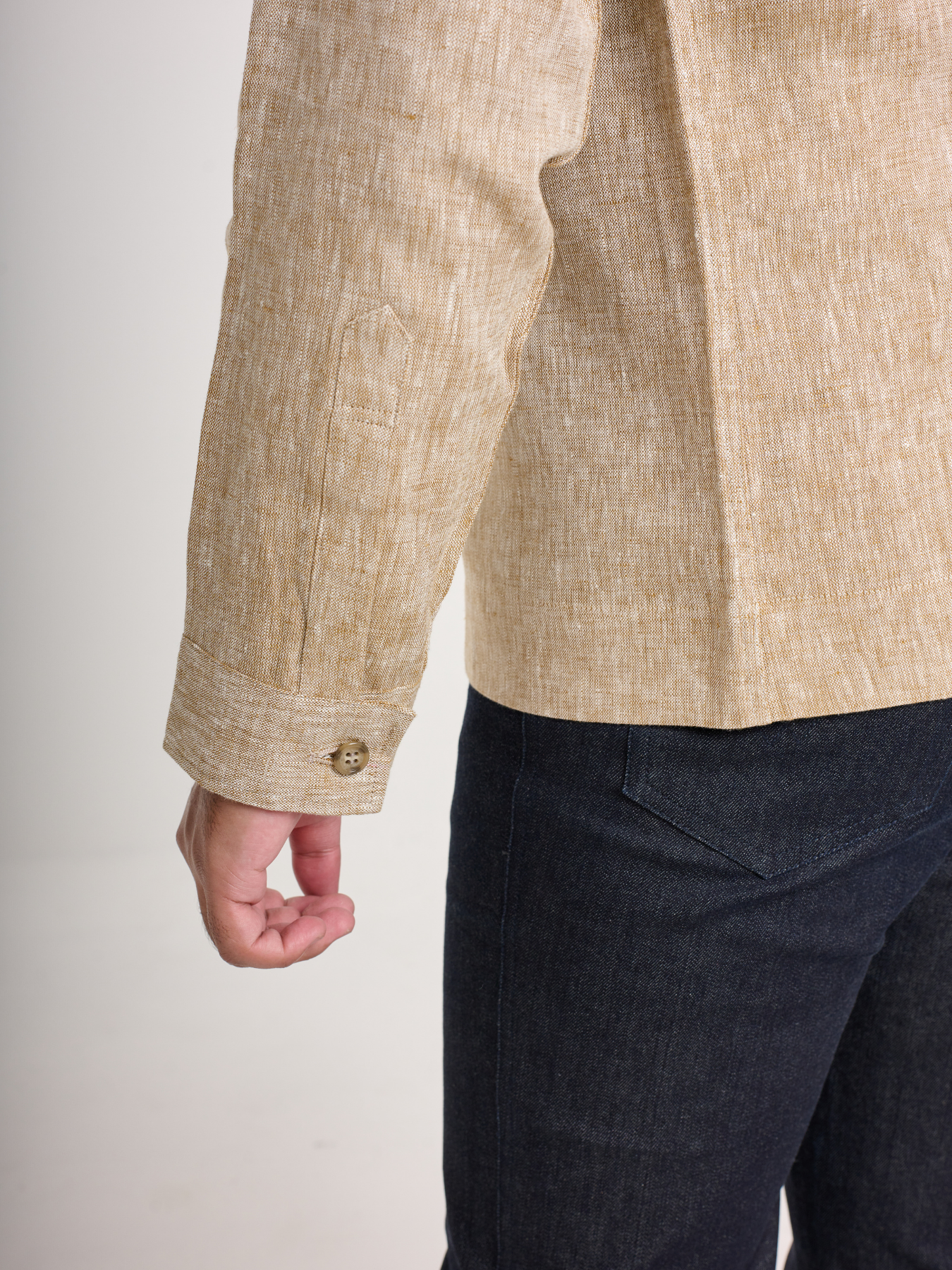 Beige Shacket