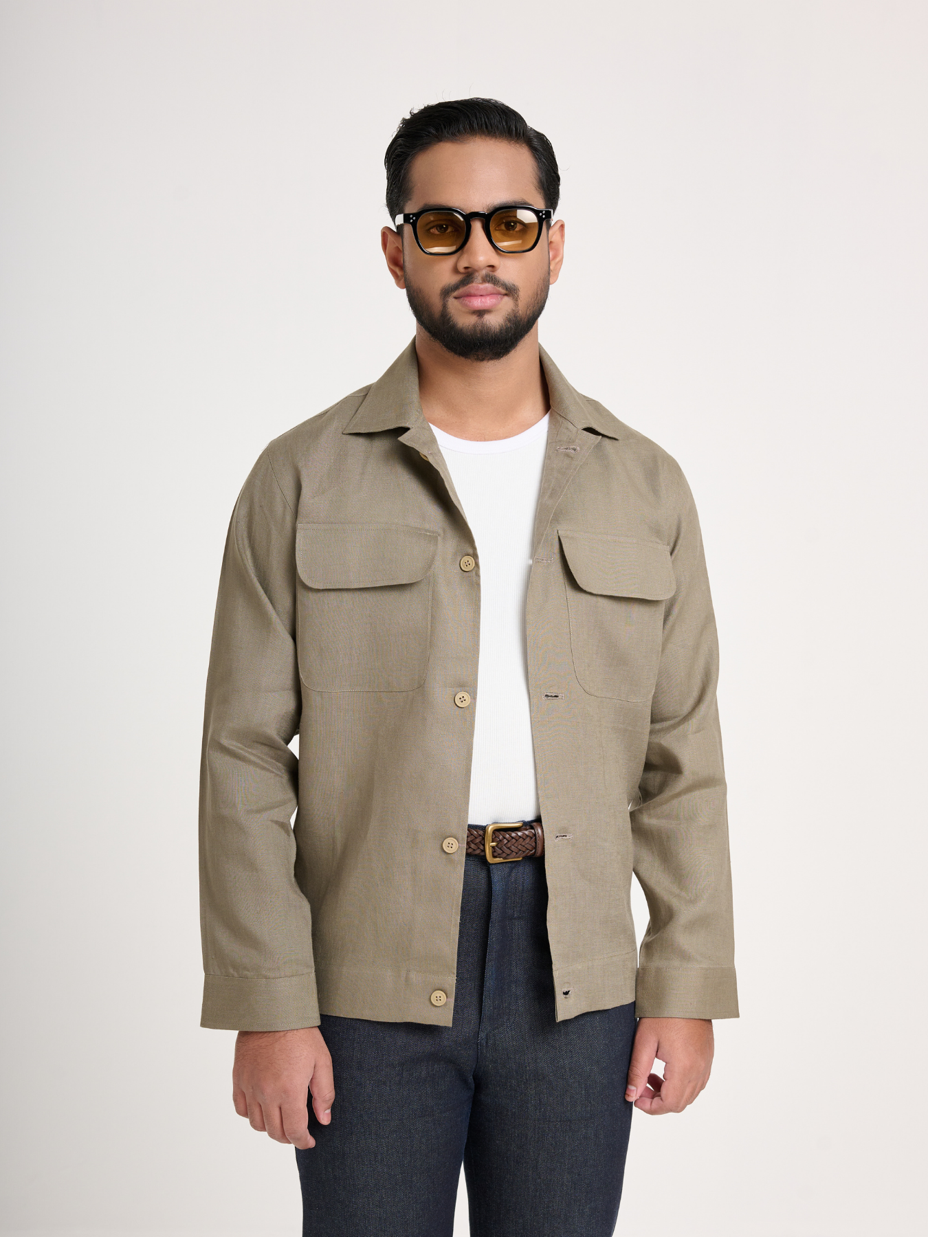 Burnt Olive Shacket