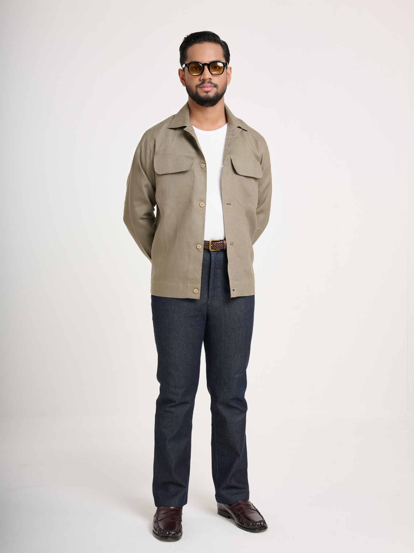 Burnt Olive Shacket