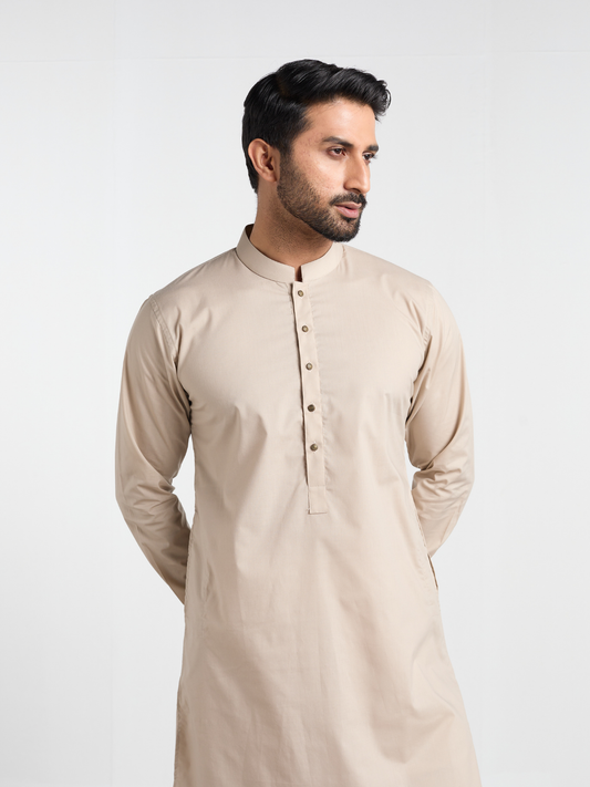 Camel Single Kurta