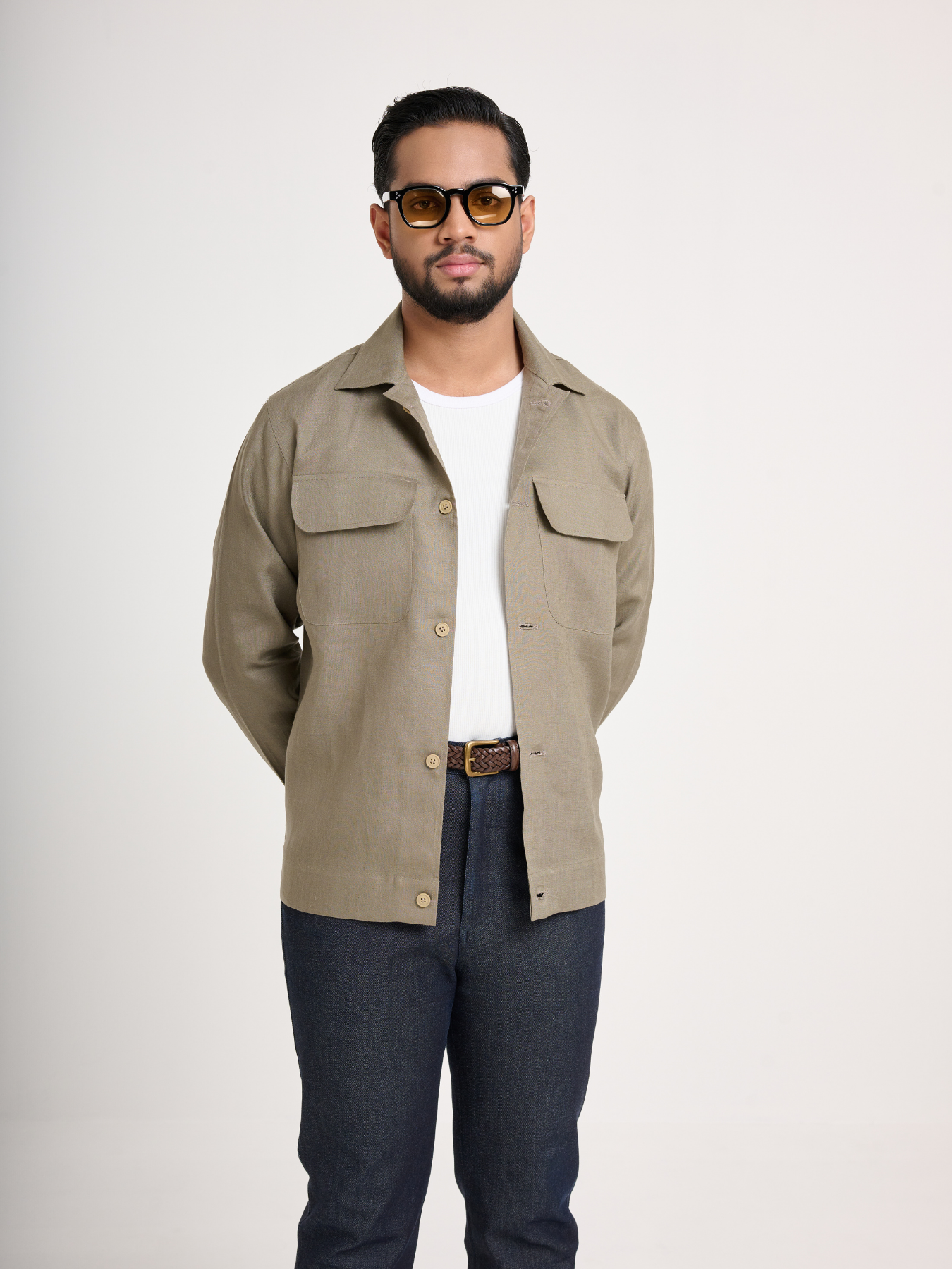 Burnt Olive Shacket