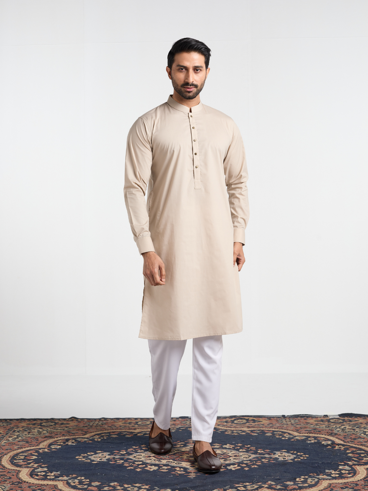 Camel Single Kurta