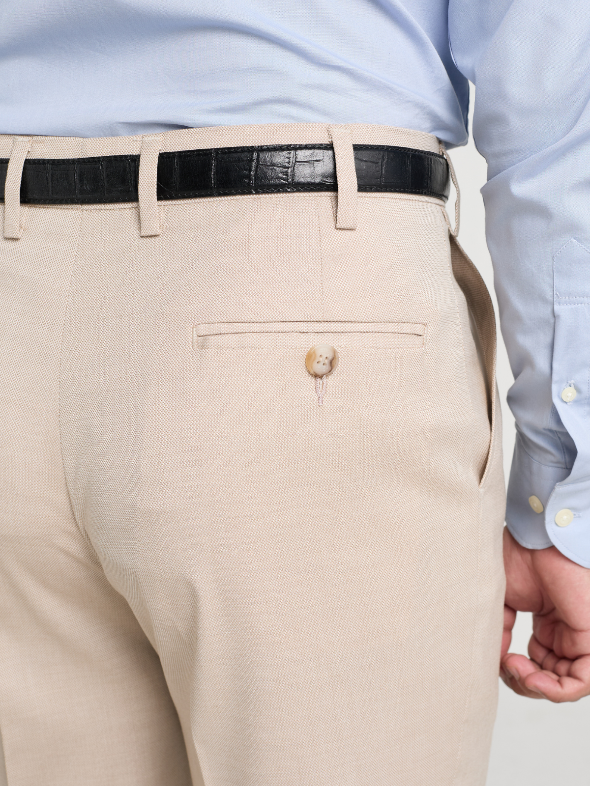 Soft Cream Formal Trouser