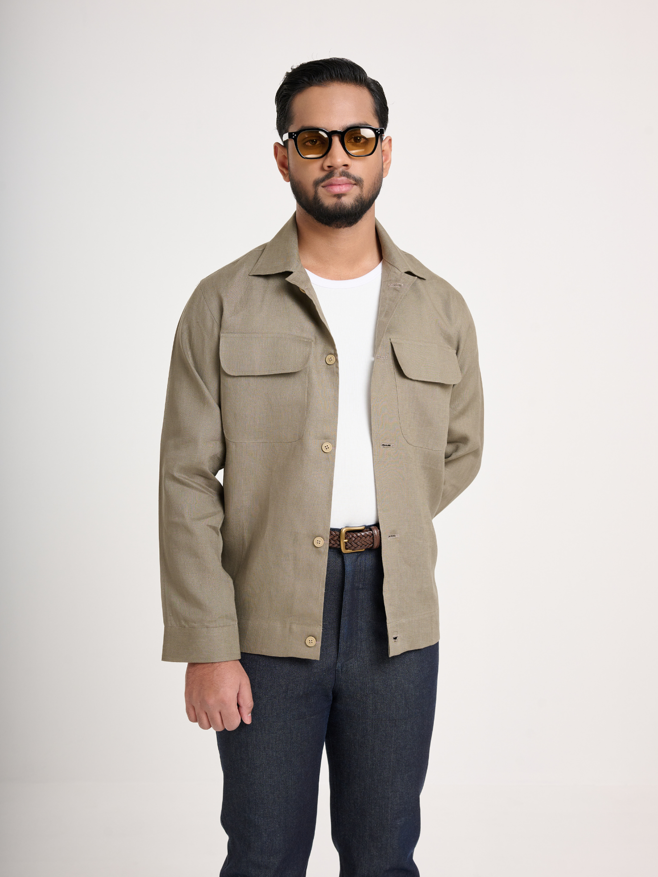 Burnt Olive Shacket