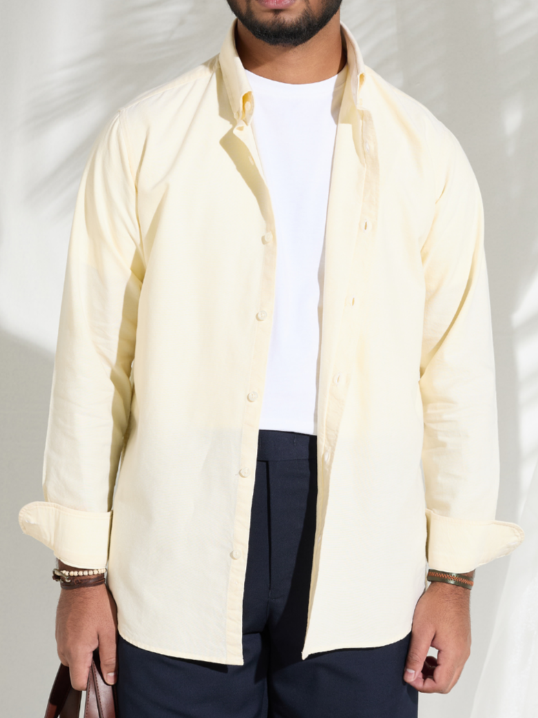 Lemon Button Down Shirt
