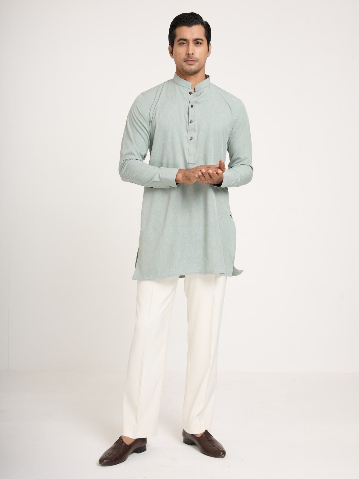 Mint Short Single Kurta
