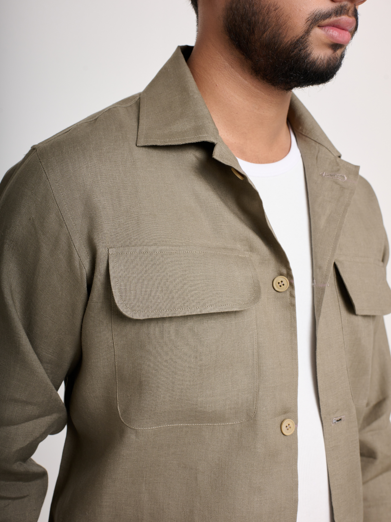 Burnt Olive Shacket