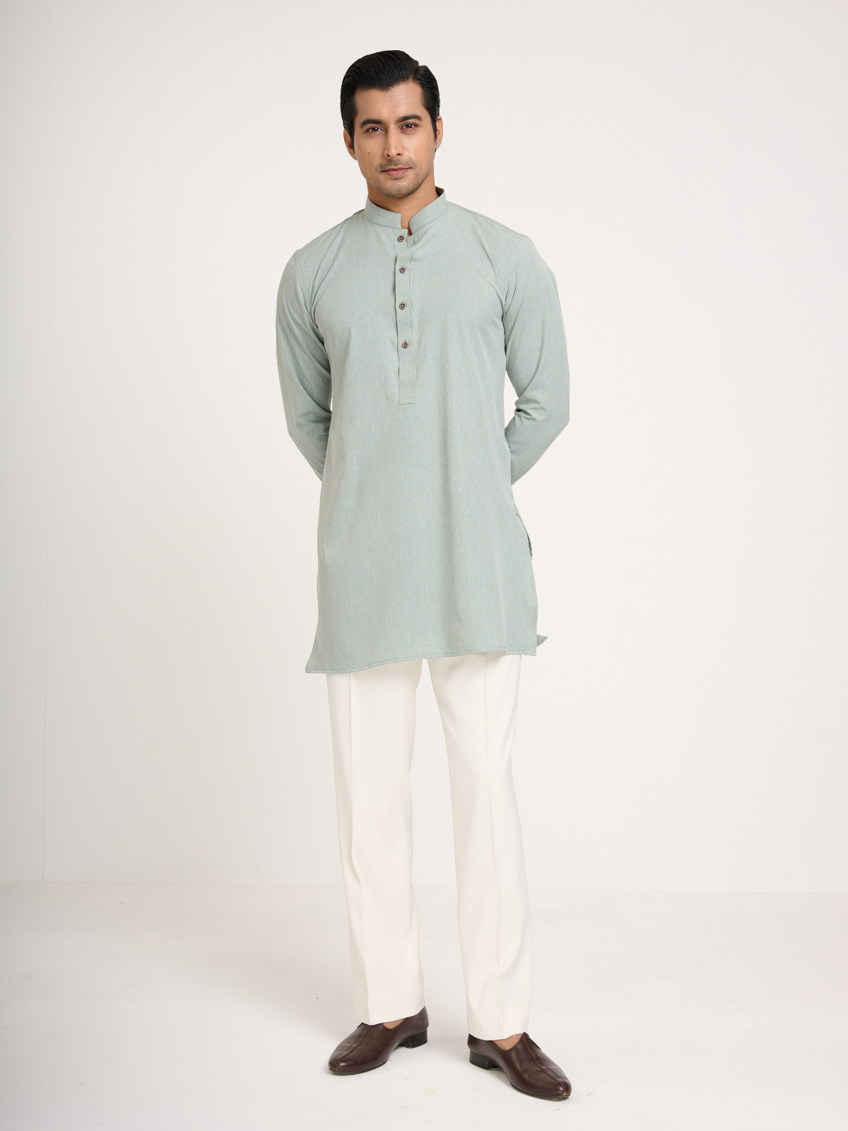 Mint Short Single Kurta