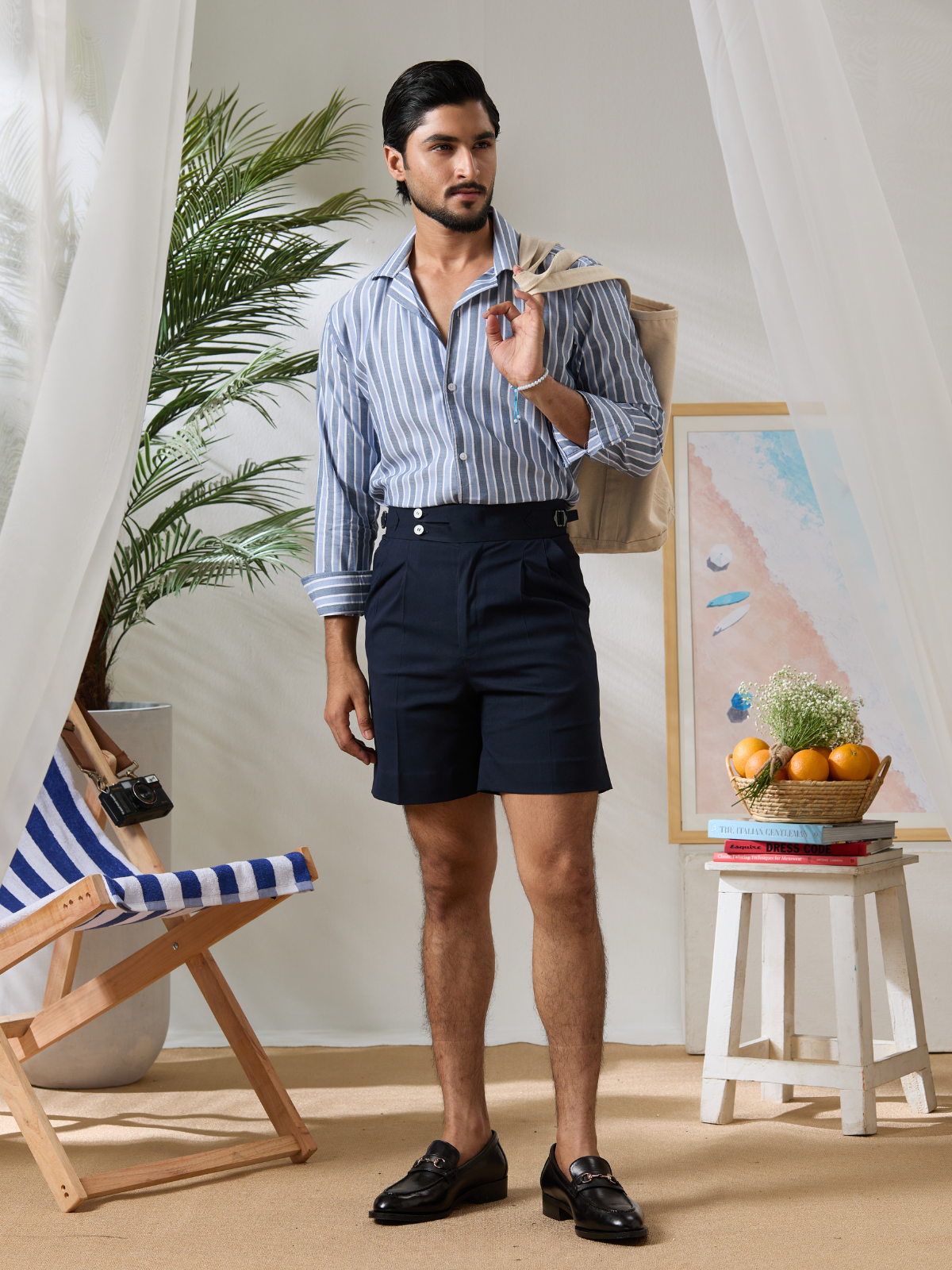 Navy Shorts