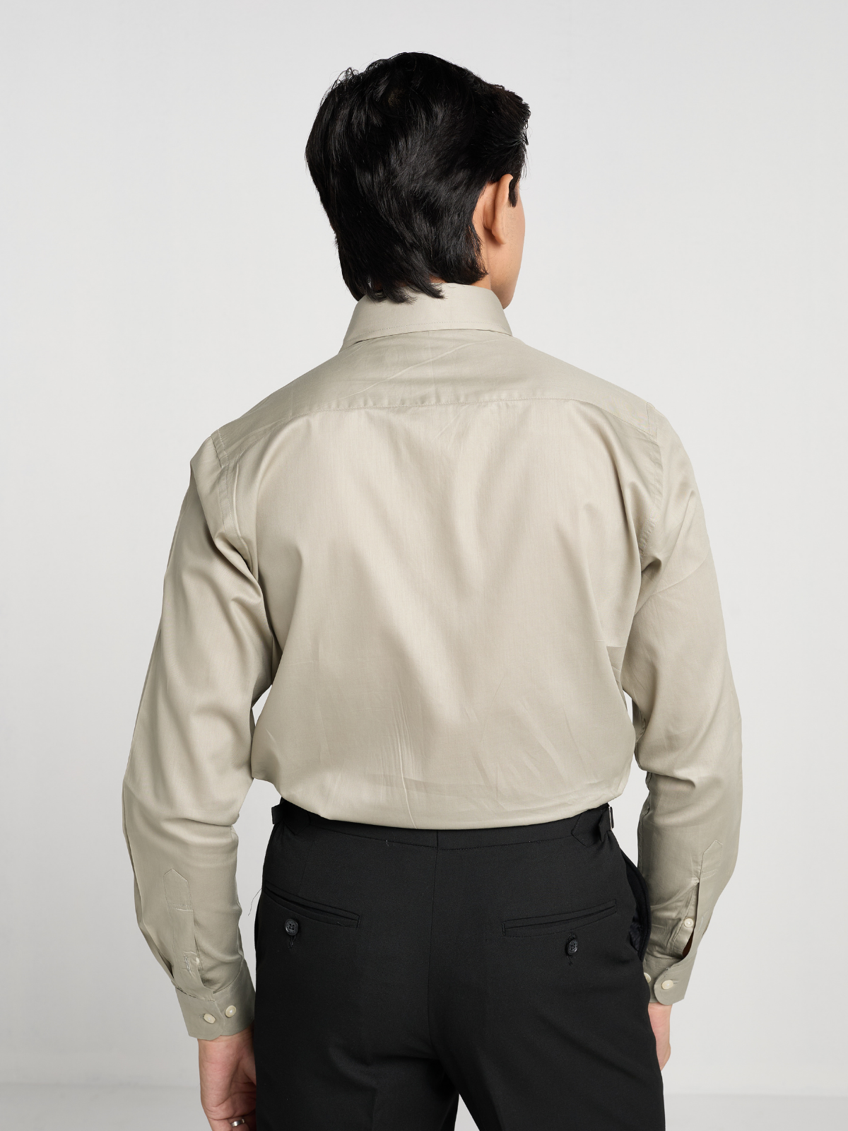 Light Olive Formal Shirt