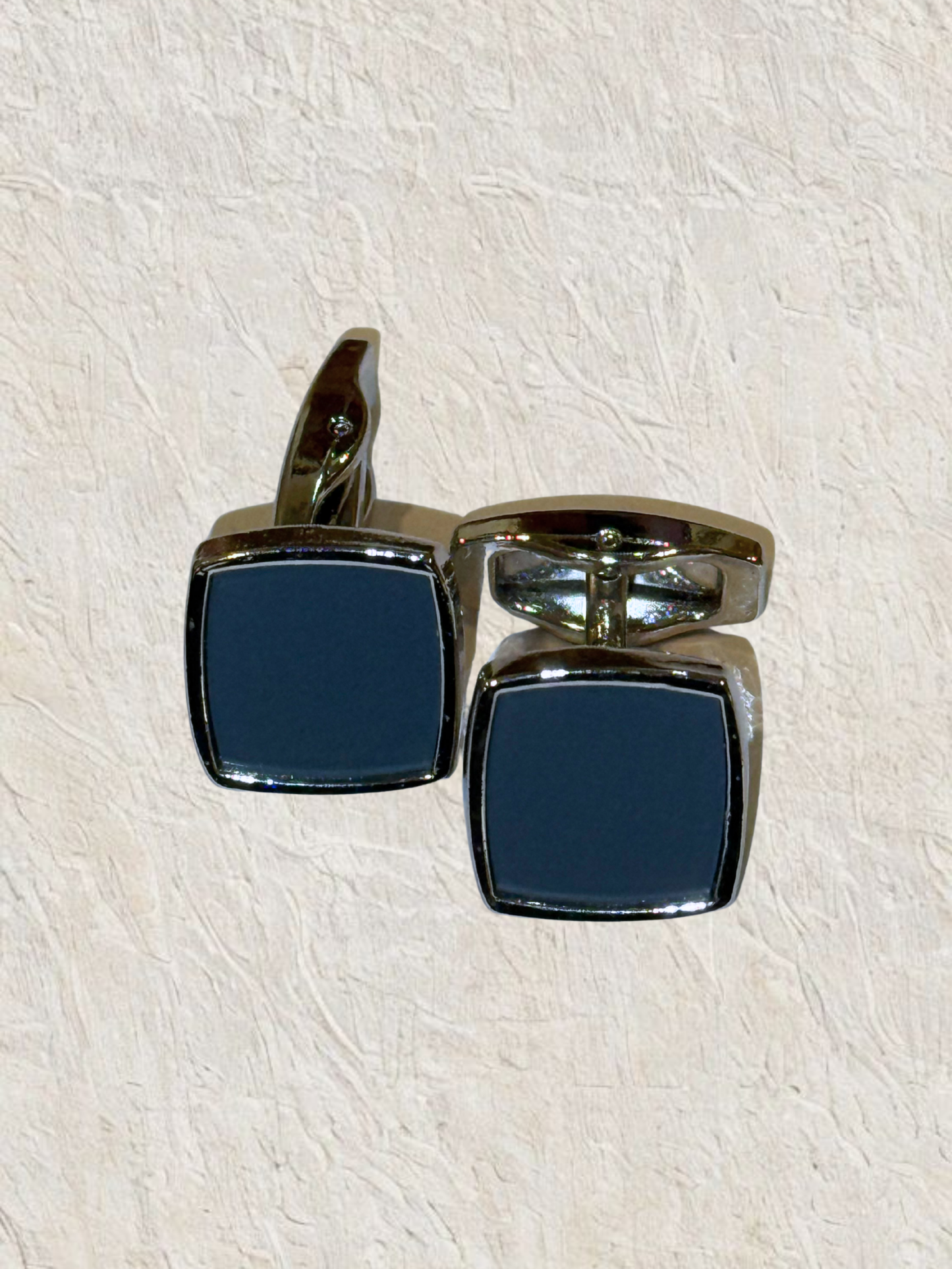 Blue Patterned Cufflink
