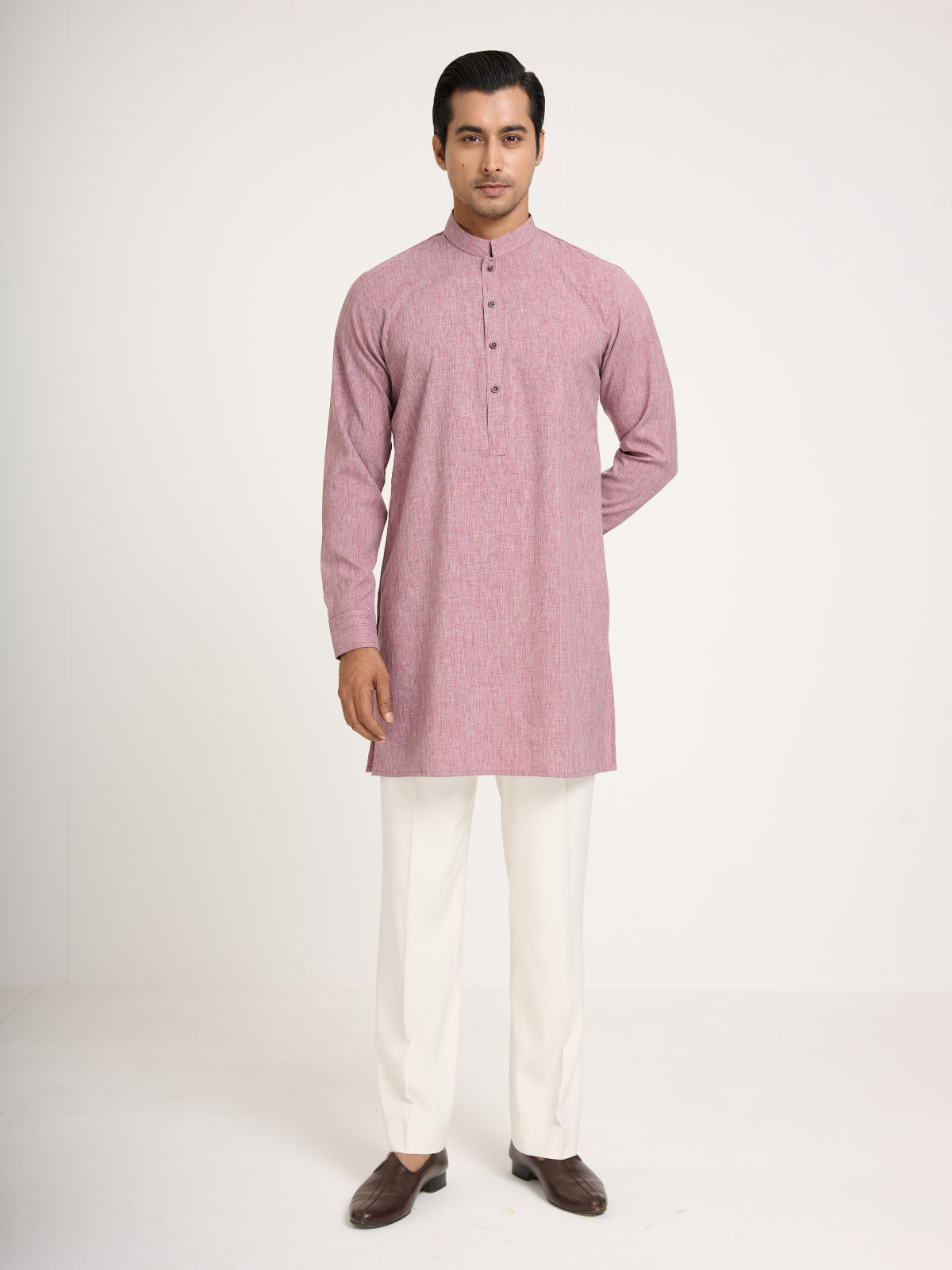 Mauve Short Single Kurta