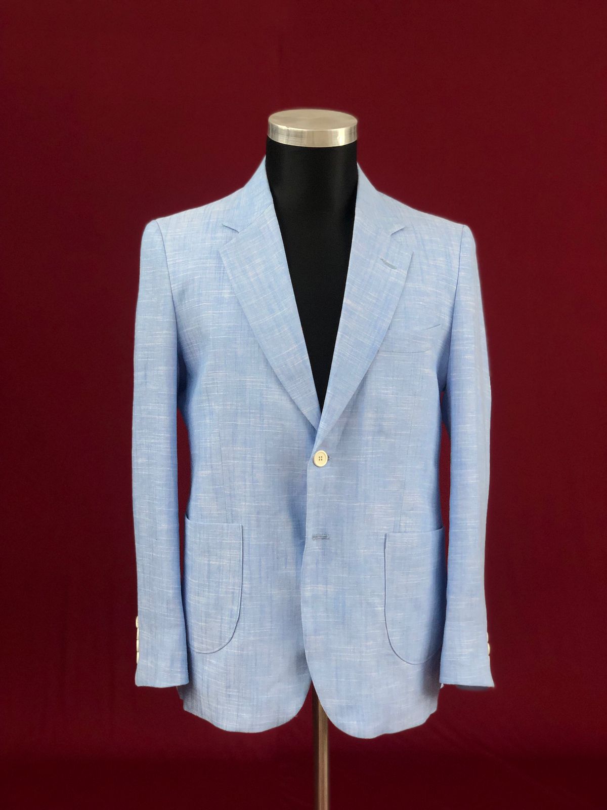 Sky Cotton Blazer