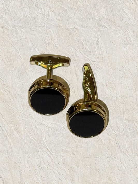 Golden Swoosh Cufflinks