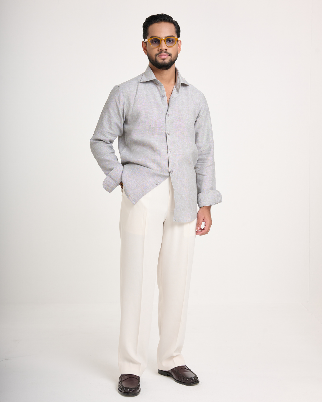 Mint Linen Shirt