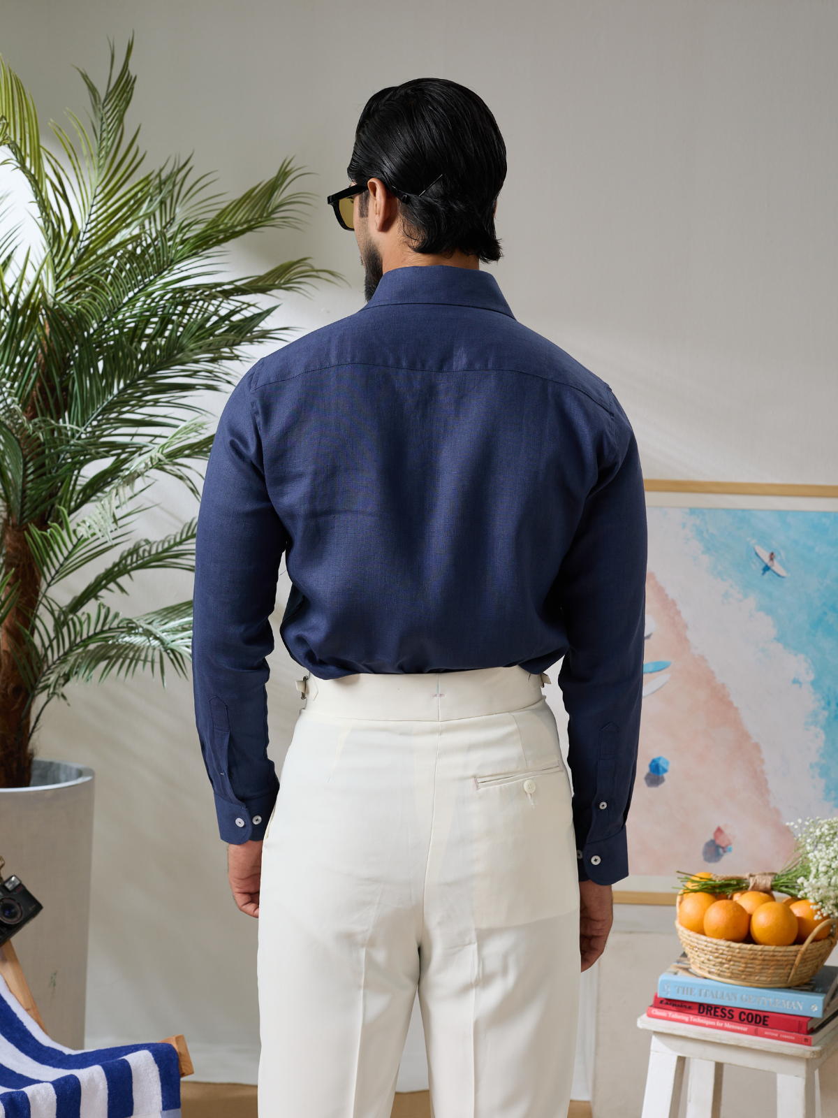 Blue Safari Shirt
