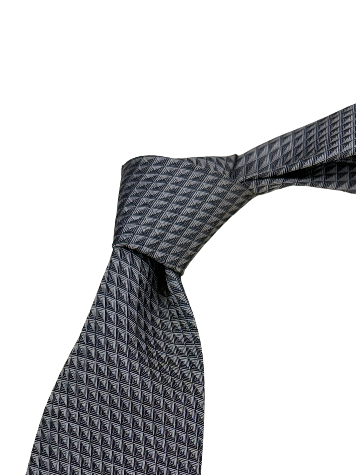 Black Patterned Tie