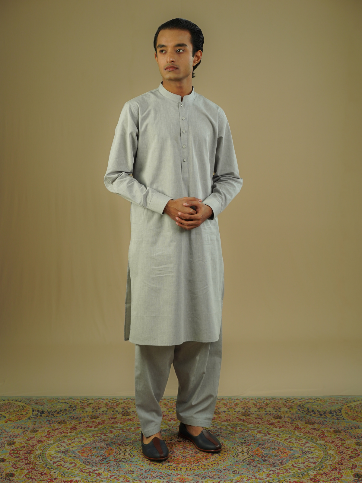 Grey Kabli Suit