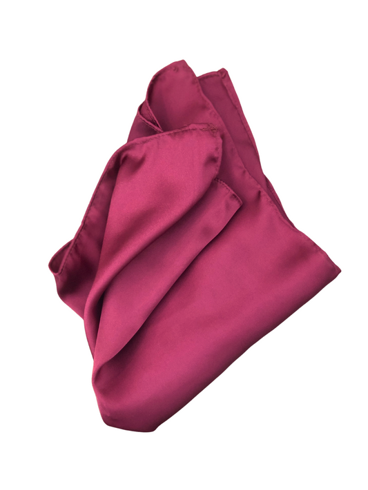 Maroon Pocket Square