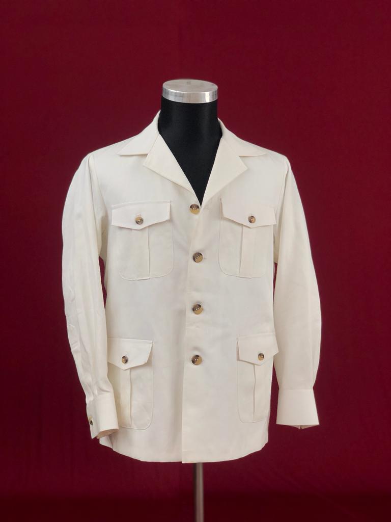 White Safari Jacket