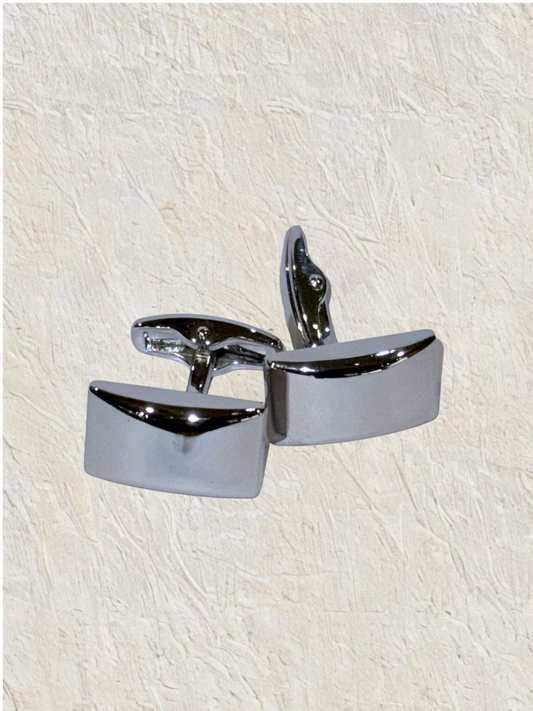 Silver  Square Cufflink
