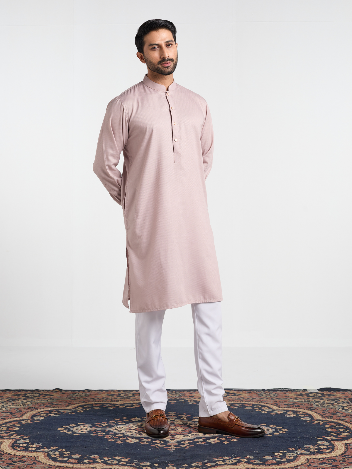 Mauve Single Kurta