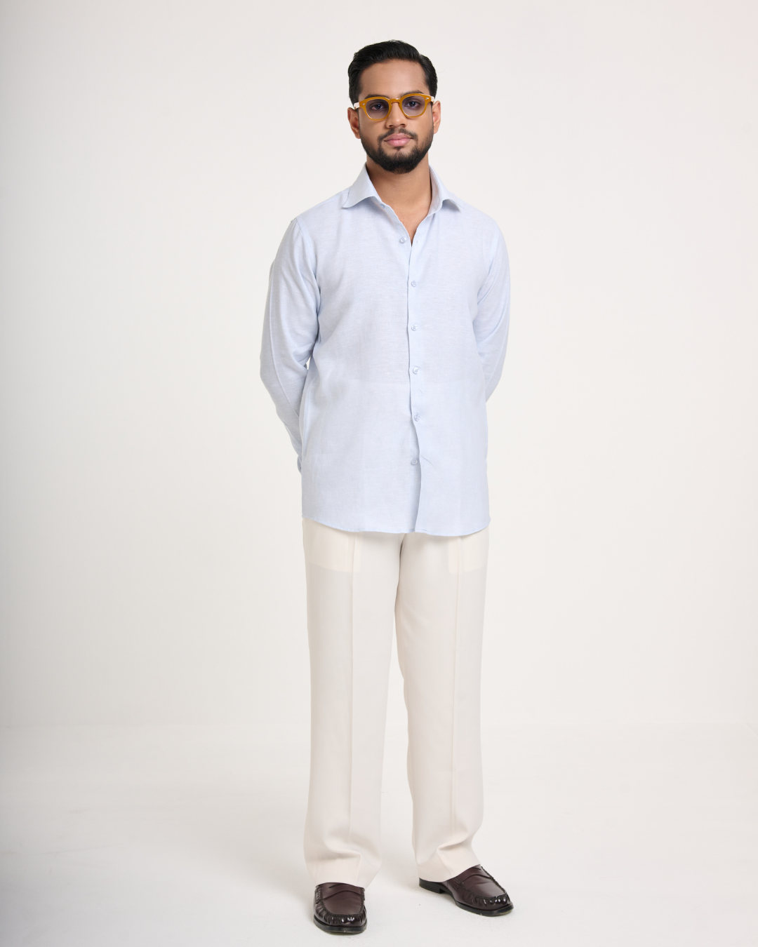 Light Sky Linen Shirt