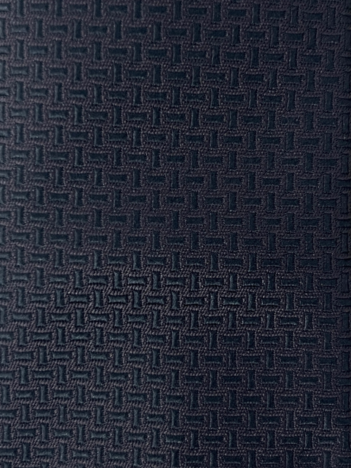 Black Patterned Tie