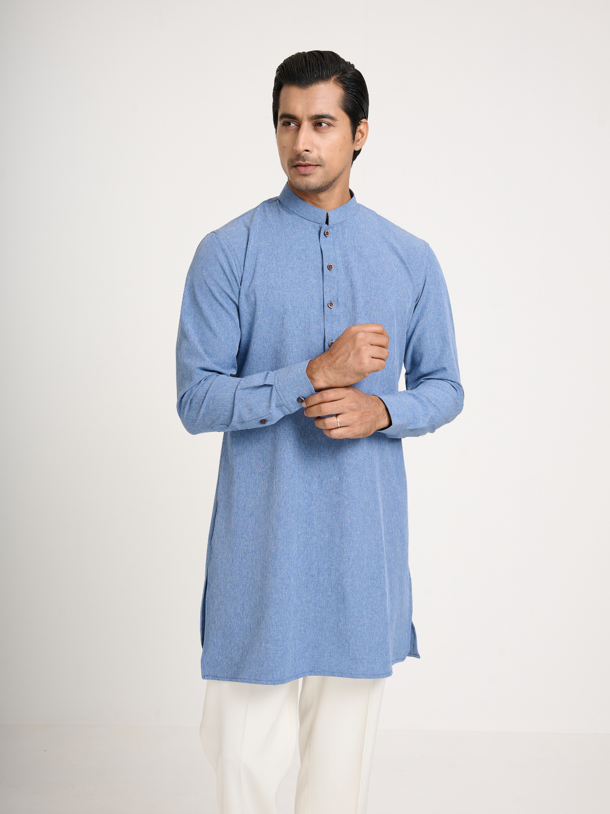 Blue Short Single Kurta