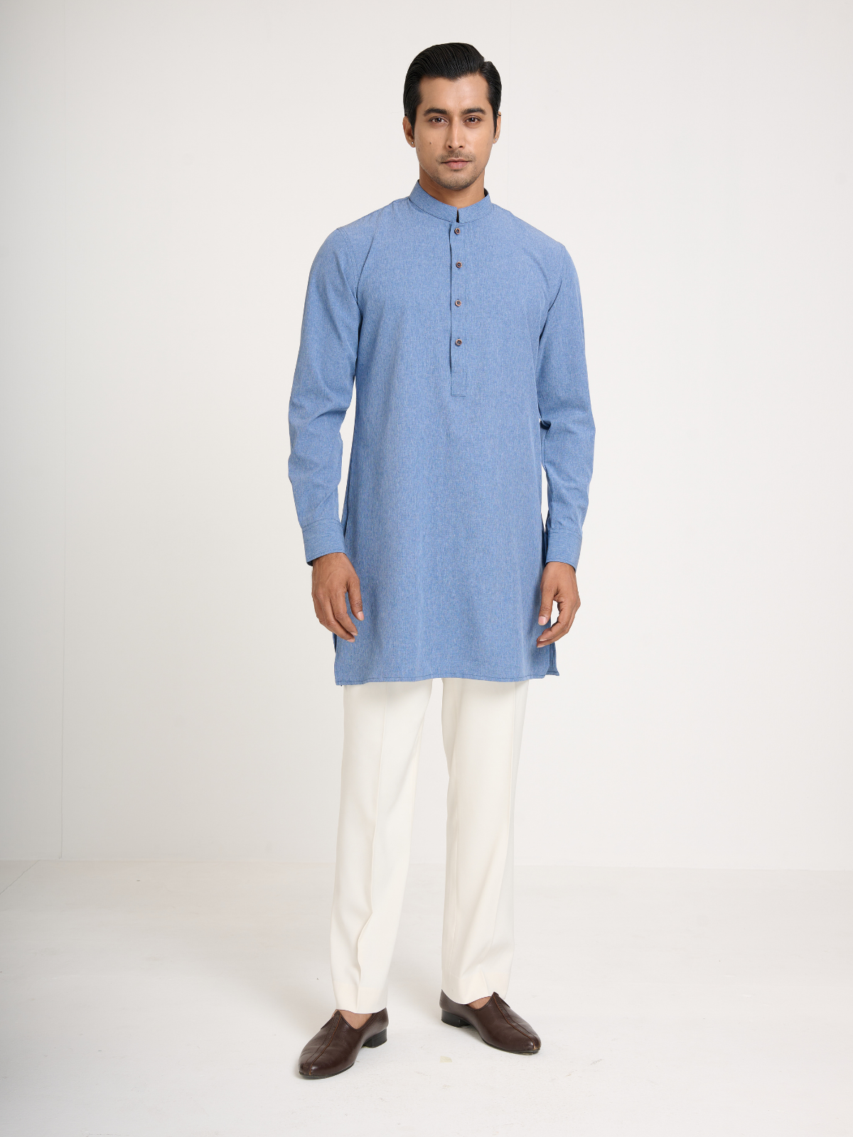 Blue Short Single Kurta