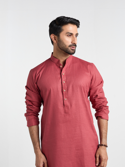 Crimson Basic Kurta