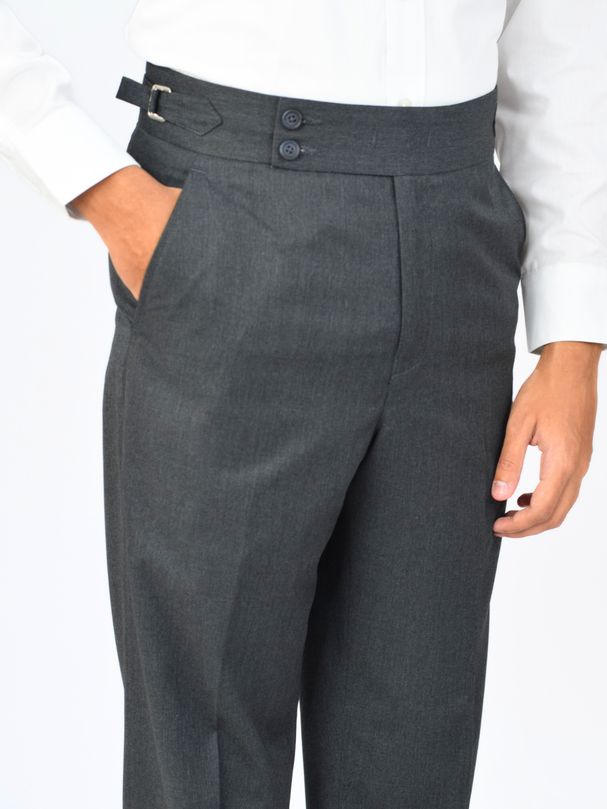 Charcoal Formal Trouser